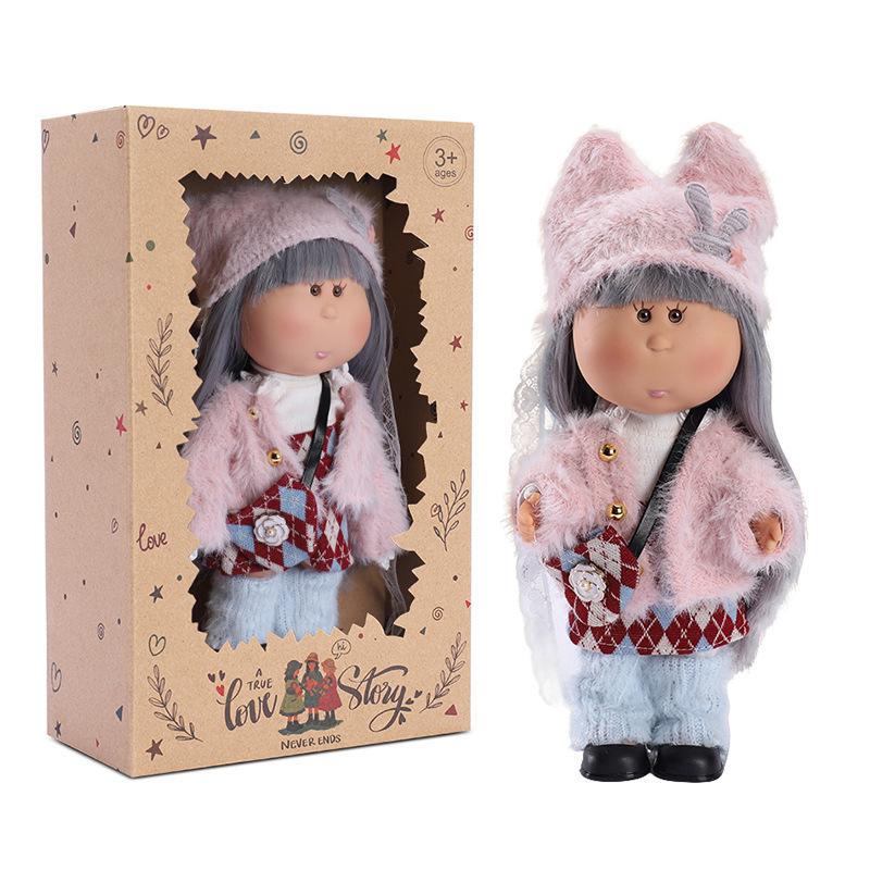 24cm Princess Mia Potato Doll Gift Box Set: Dress-up Barbie Doll for Girls