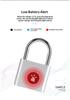 1.1s Fast Fingerprint Padlock Smart Lock with 11 User Capacity Zinc Alloy Lock for Gym School Outdoor
