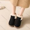 Fashion Comemore Fashionable New Plush Short Boots Comfortable Warm Soft Bottom Belt Buckle Women's Shoes Winter Women's Snow Boots