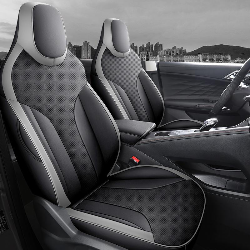 Roewe DXDMH Full Leather Car Seat Cushion - All Seasons