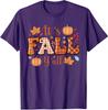 Happy Fall Autumn Thanksgiving Turkey It's Fall Y'All Unisex T-Shirt
