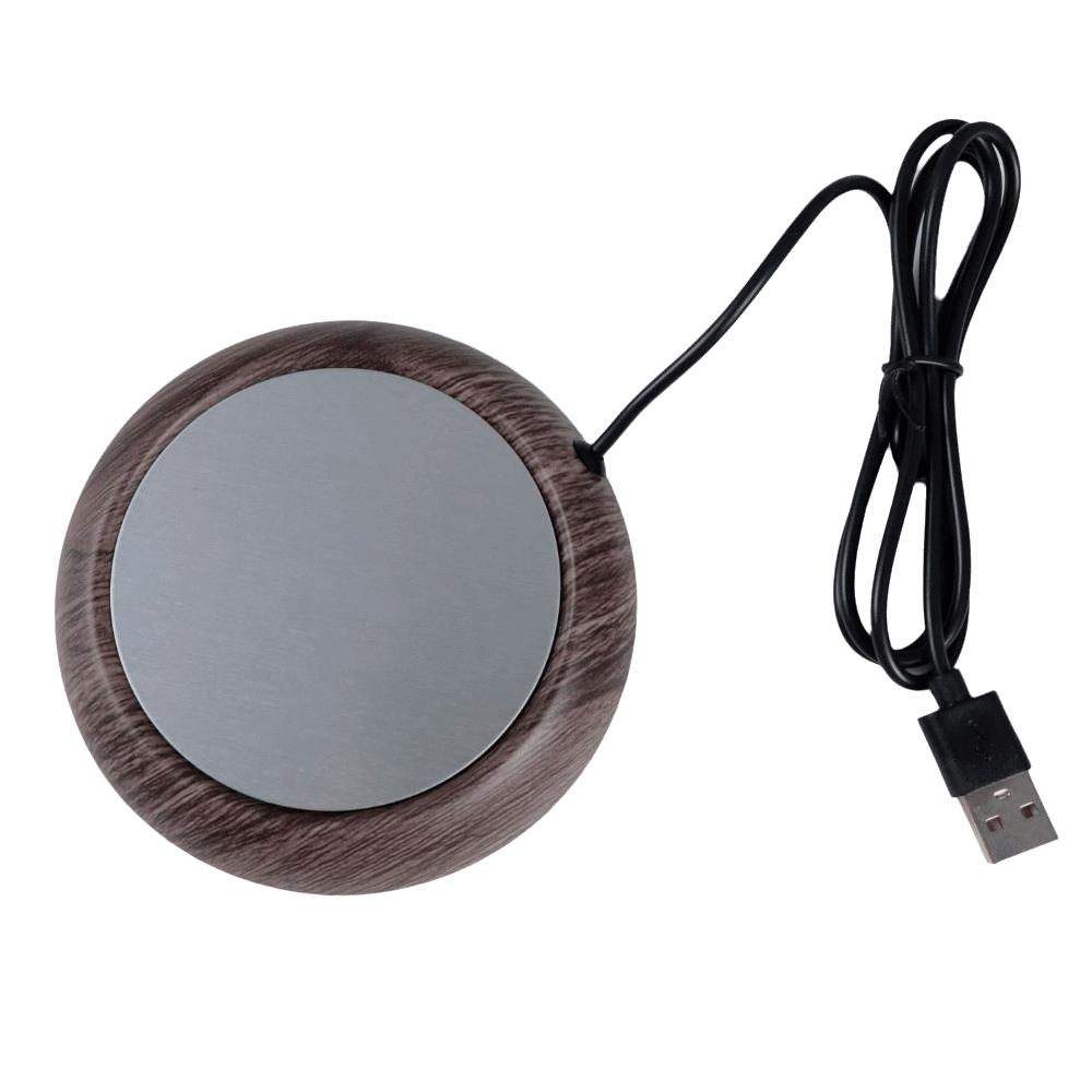 Electric Cup Warmer Portable Mug Heat Base Coffee Heating Coaster Office Use