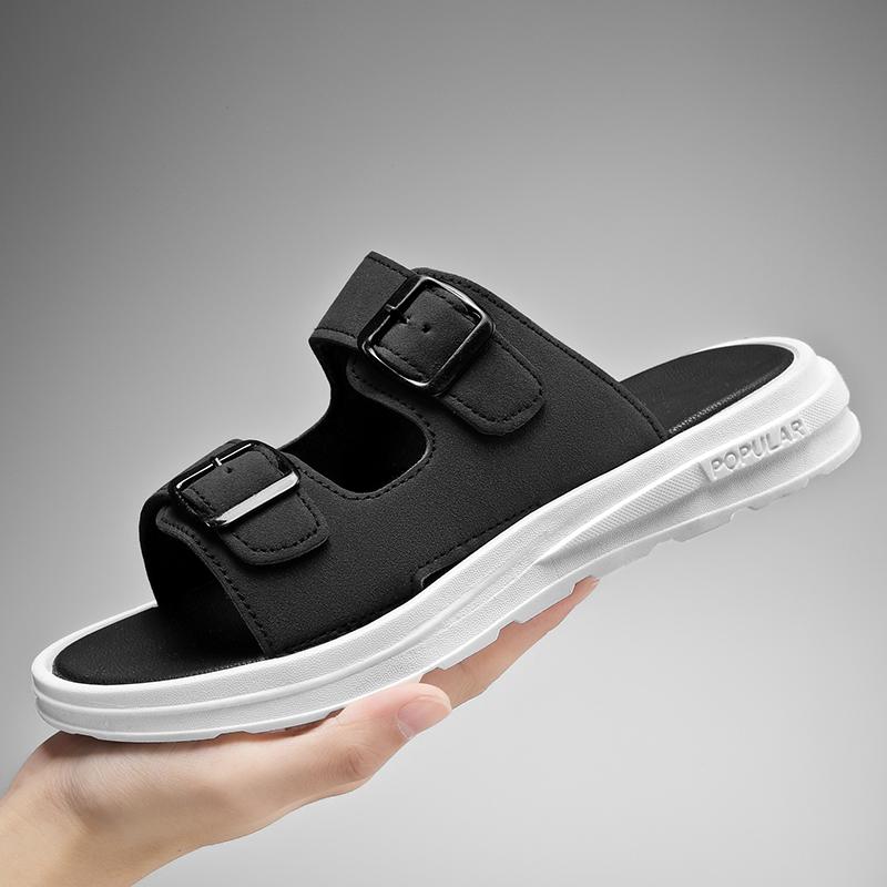 Summer Men Slippers Male Loafers EVA Casual Shoes Non-slip Thick Platform Sandal Mules High Quality Slippers Soft Beach Sandal