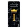 Literă Alphabet Crown AJ Husă pentru telefon pentru Samsung Galaxy S10 Plus S20 FE S21 S22 Ultra S10E S9 S8 + S7 Edge J4 Carcasă