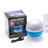 Rotating Starry Sky Projection Night Light Creative LED Moon and Star Lamp Christmas and Birthday Gift Festive Atmosphere Lighting