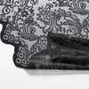Phoenix Tail Warp Lace Window Screen Semi-Blackout Curtain Living Room Bedroom Retro Decoration