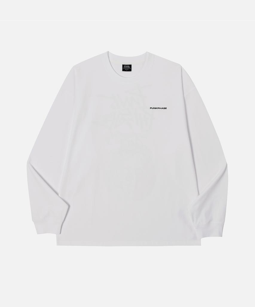Peongkeupeijeu Ascii Ball L/S Tee Off White