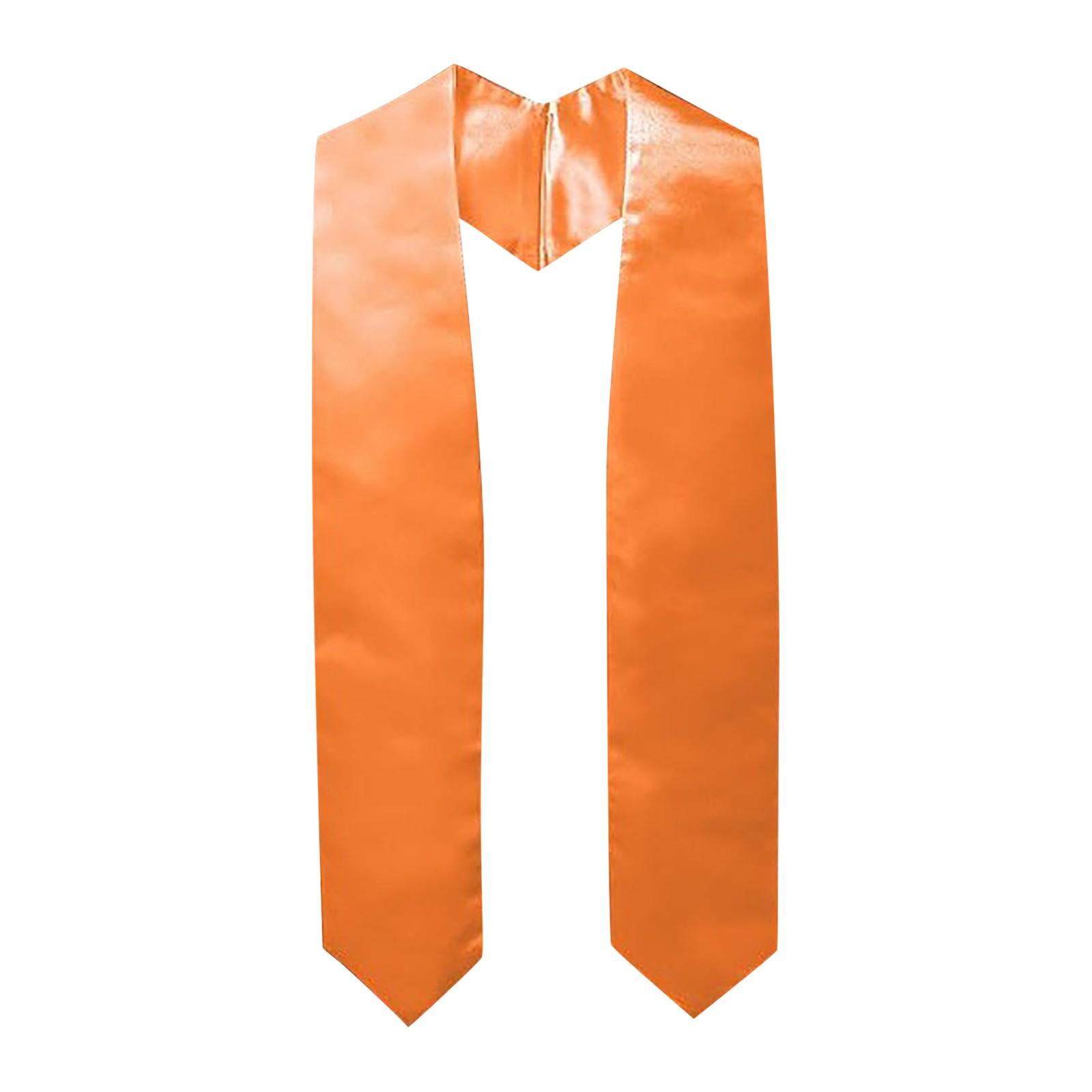 

182 см лента для выпускного сезона колледжа церемониальный плечевой ремень награда атласная шаль подарок One Size оранжевый