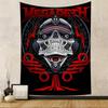 Vintage Megadeths Heavy Metal Rock Band Hanging Bohemian Tapestry Hanging Tarot Hippie Wall Rugs Dorm Japanese Tapestry