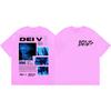 Rapper Dei V Album Merch Tshirt Unisex Unisex Fashion Hip Hop Vintage Short Sleeve T Shirt High Quality Cotton Oversized Tshirts