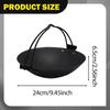 Camping Cooking Pot for Hanging, Compact, Suitable Boiling Water, Easy to Clean, Ideal