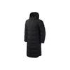 Li Ning Football Series Long Hooded Sports Down Jacket Winter Men Jacket Standard-Black AYMP011-3