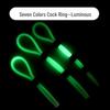 Adjustable Luminous Testicle Ring for Men - Anti-Shedding Erotic Restraint in Stock
