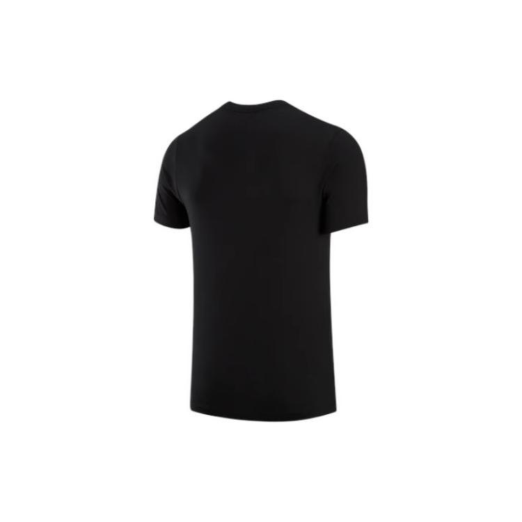 Nike T Shirts Men's Black Crew Neck Moderate Straight Fit HF1913-010