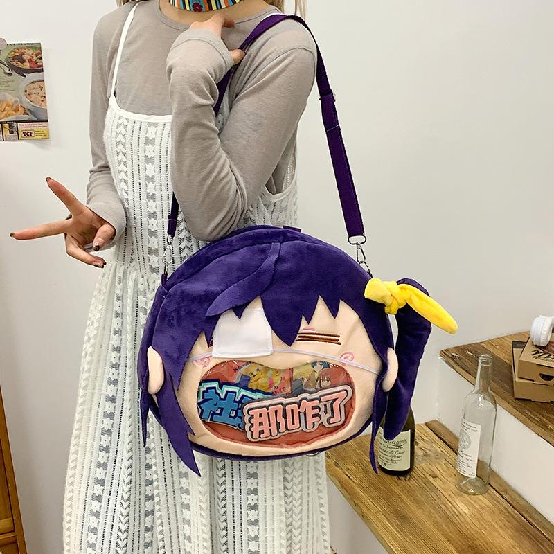 New cartoon Hatsune Future Anime Lonely Rock Peripheral Funny Girls Backpack Student Book