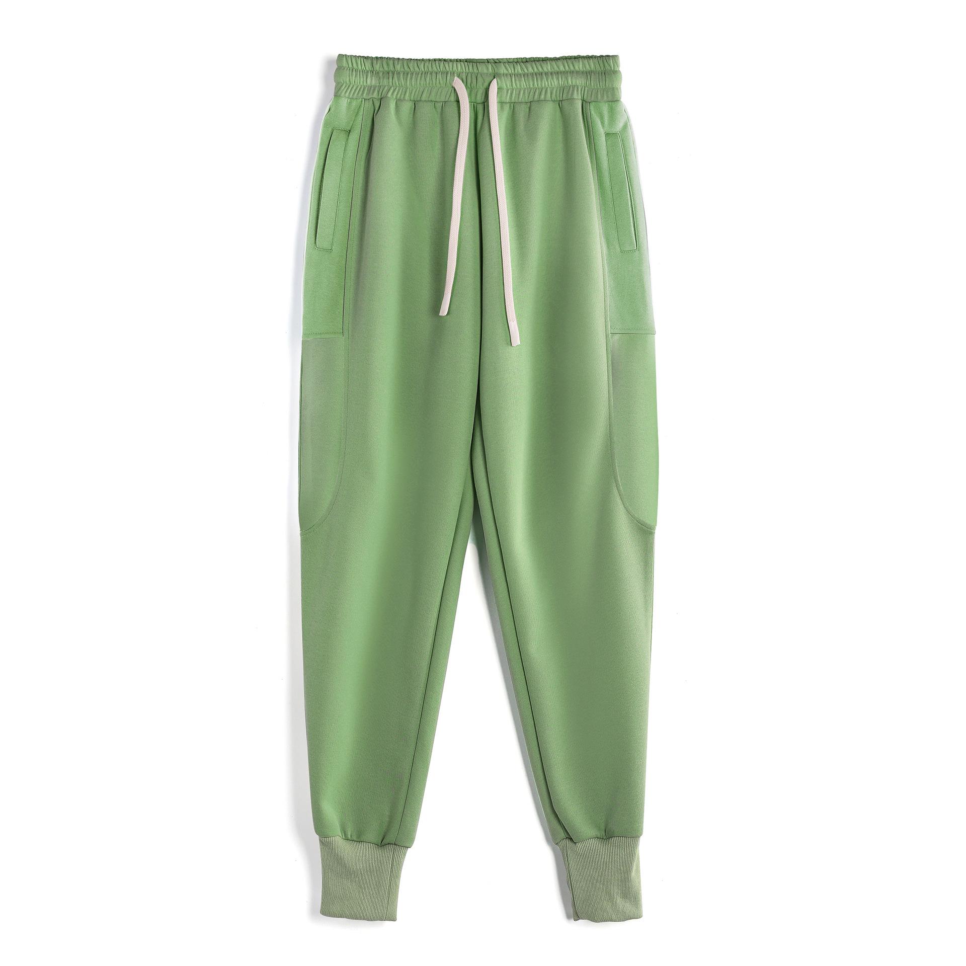 

Men s Clothing Sport Casual Zipper Baggy Pants Long Trousers Outdoor Gym Fitness Workout Jogging Sweatpants Trackpants XXXL зелений
