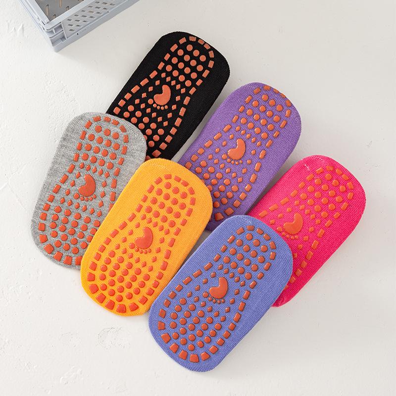 Non-Slip Yoga Socks for Adults & Kids - Indoor Playground & Early Education Use