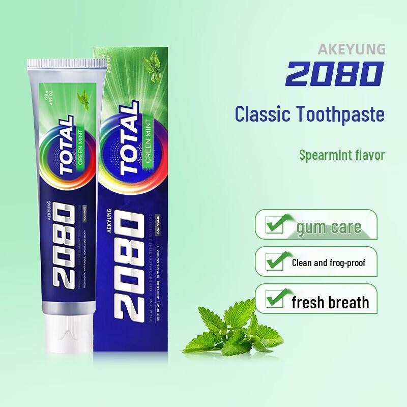 Aekyung 2080 Classic Green Peppermint Toothpaste