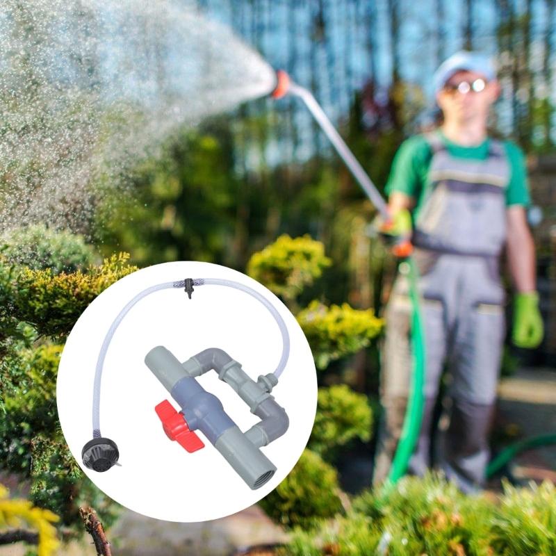Heavy Duty Automatic Fertilizers Injectors Switches Filter Water Tube Device Watering Kits Gardening Irrigation Assembly