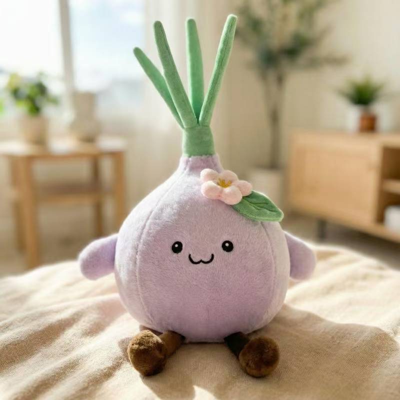 Newest Vegetable Baby Doll Kawaii Stuffed Plush Toy Figure Doll Cartoon Anime Cute Pillow Kids Birthday Holiday Gift Doll