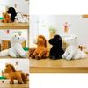 Peluche Cavallino con Imbottitura in Cotone PP Morbido Cuscino da Coccolare per Bambini e Regalo di Compleanno