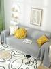 Double Sided Usable Sofa Cover Four Season Universal Anti Slip Fringe Sofa Towel Couch Decoration Minimalist Dust Cover Blankets