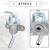 UXCELL Fuel Injection Pressure Regulator for Honda CBR600F4i 2002-2006 Silver Tone