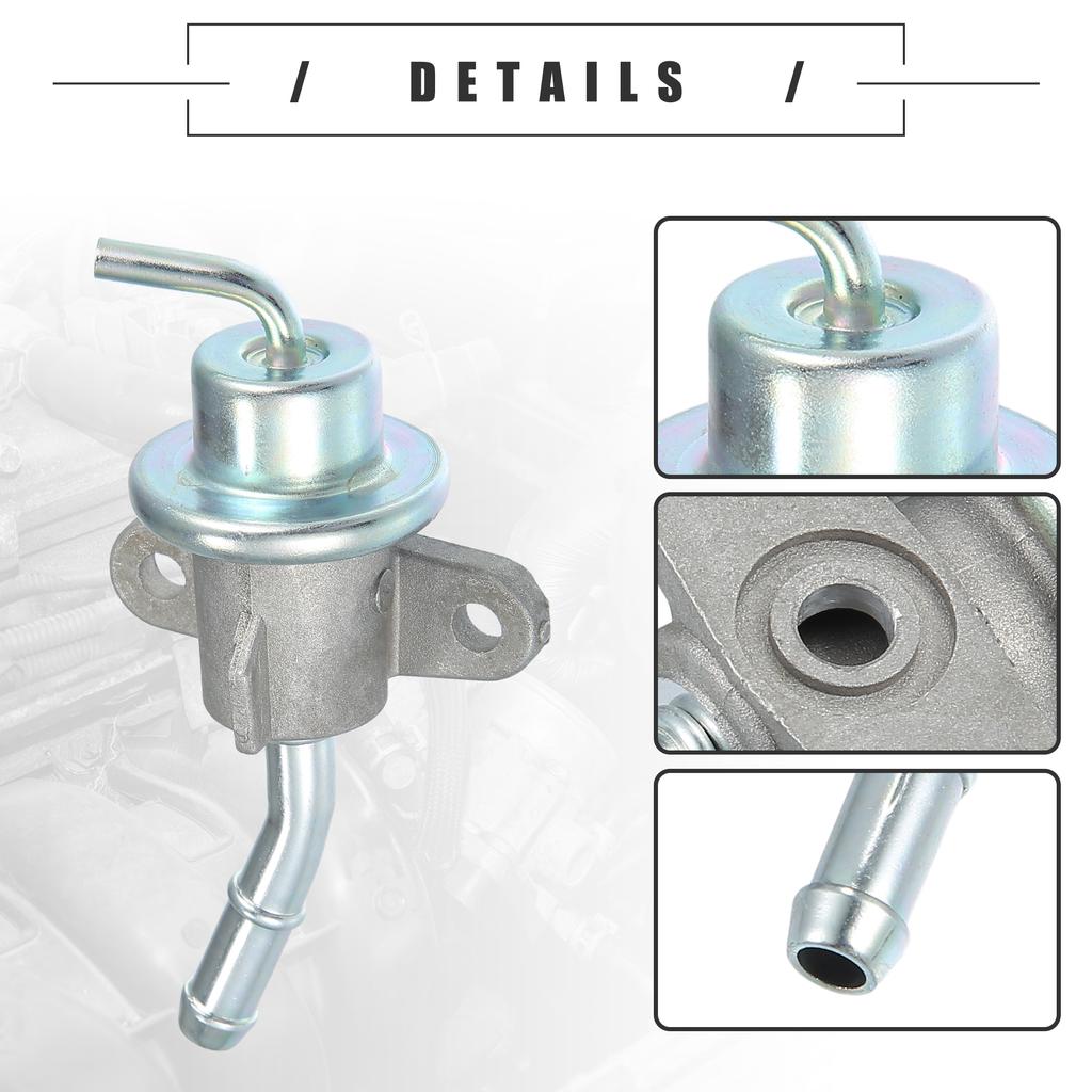 UXCELL Fuel Injection Pressure Regulator for Honda CBR600F4i 2002-2006 Silver Tone