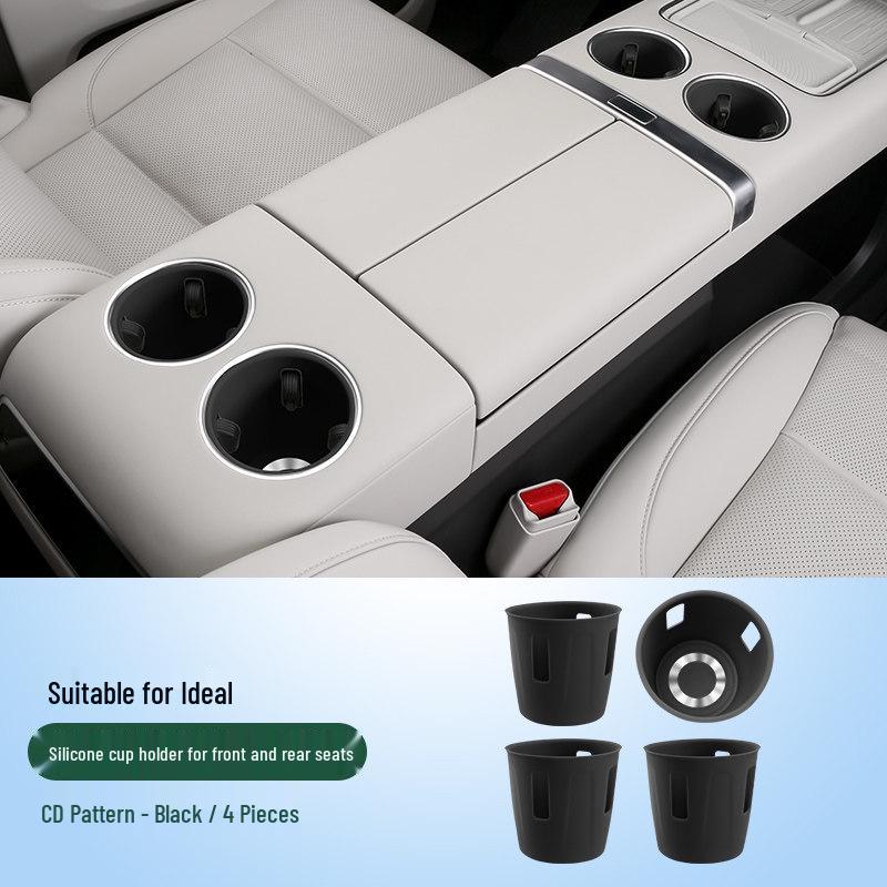Ideal MEGA Center Console Silicone Phone Holder & Dashboard Storage Box for Car Interior Decoration