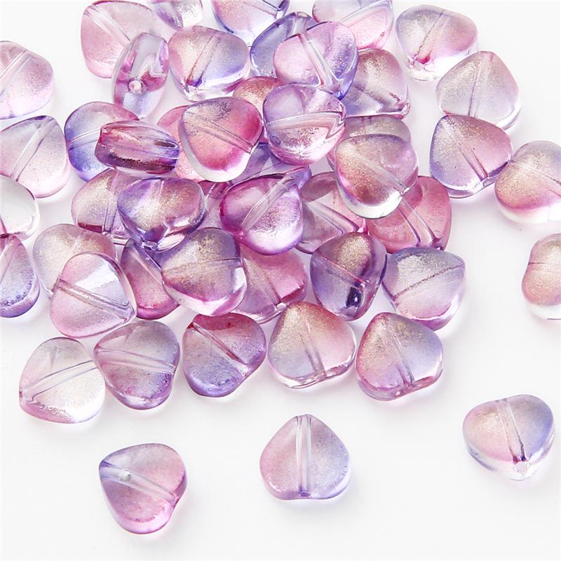 10-Piece Pentagram & Heart-Shaped Beads Set for DIY Necklaces & Bracelets