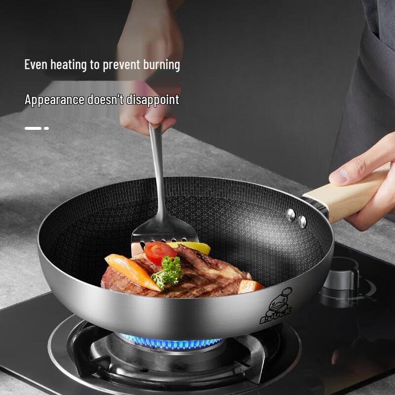Chui Da Huang 316 Stainless Steel Non-stick Frying Pan