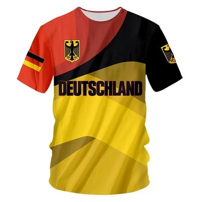 Germany Army Camouflage T_shirt For Men 3d Printed Oversized Shirt Deutsche Veteranen Tee Vinta