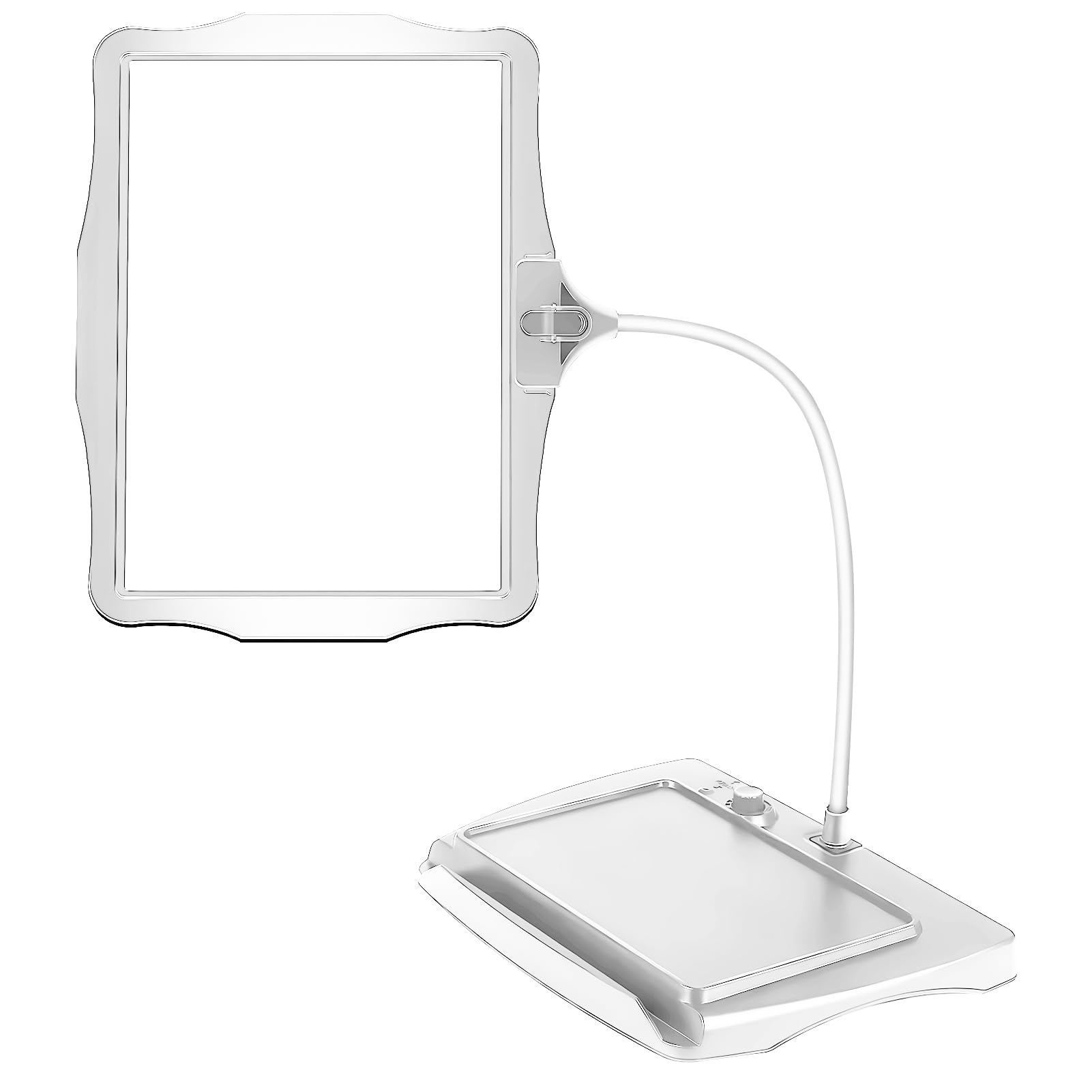 

в останній Збільшувальний збільшувальне скло для підставки світло збільшувальне зі світлодіодом з великим збільшувальним 48 настільний регульований гнучкий і великий збільшувальний білий