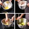 Deep Non Slip Kitchen With Scale Sanding Metal Mixing Bowl Salad Bowl Egg Whisking Pan Baking Tool