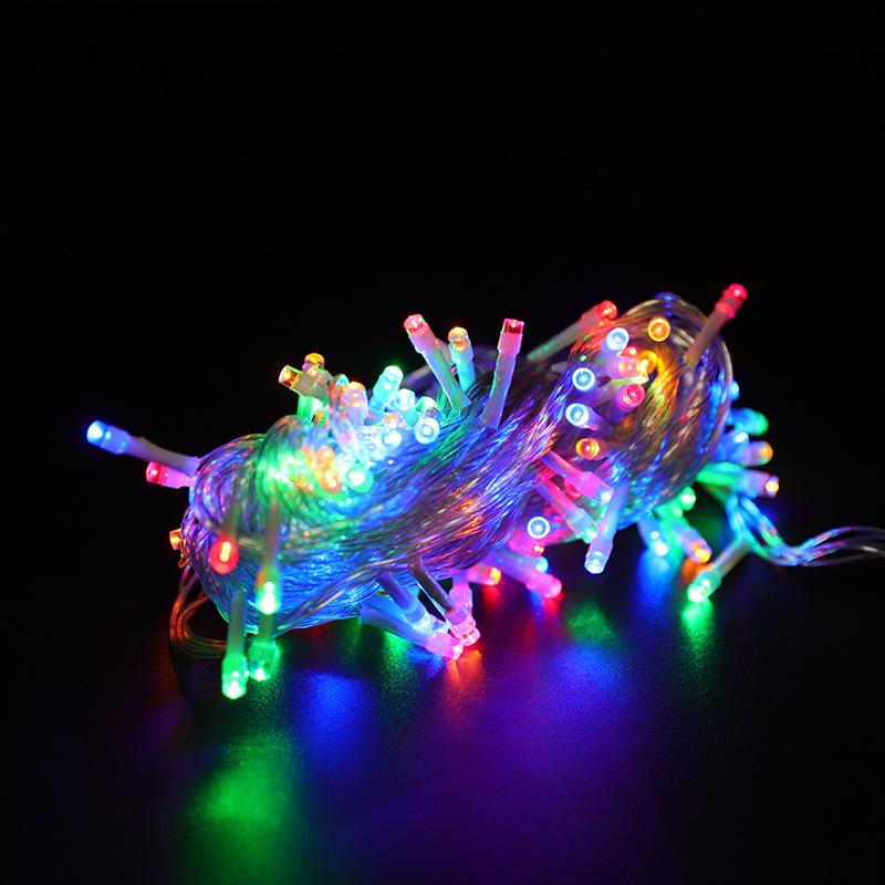 

Светодиодные гирлянды «Звездное небо» на солнечной батарее - Разноцветное уличное украшение для деревьев 20m 200 lights plug-in no extension