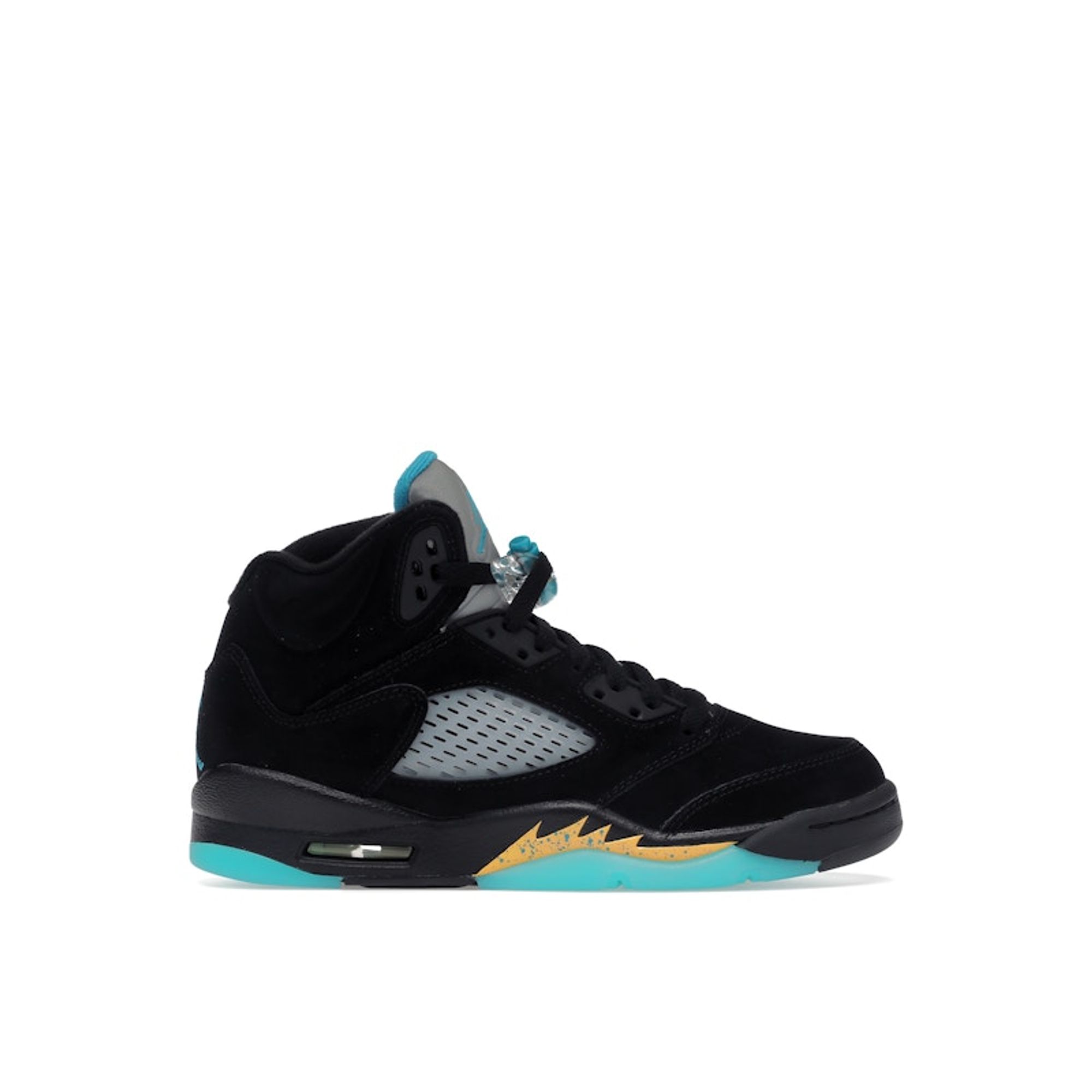 

Кроссовки Air Jordan 5 Retro GS Aqua Kids черные Aquatone Taxi 440888-047 36.5