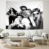 Arazzo con Stampa Maneskin, Sfondo, Facile da Installare, Ideale per Camera da Letto, Ufficio e Soggiorno, con Decorazione Estetica da Appendere alla Parete.