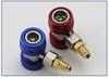 R134a Car AC Refrigerant Charging Quick Connector Adapter for High & Low Pressure