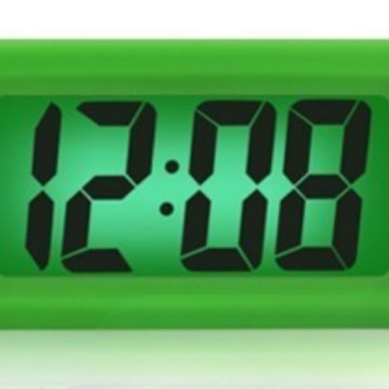 

Силиконовые электронные часы Студенческий будильник Защита от списывания Ползунок Защита от ударов Часы для пожилых Прямоугольные часы Настольные часы