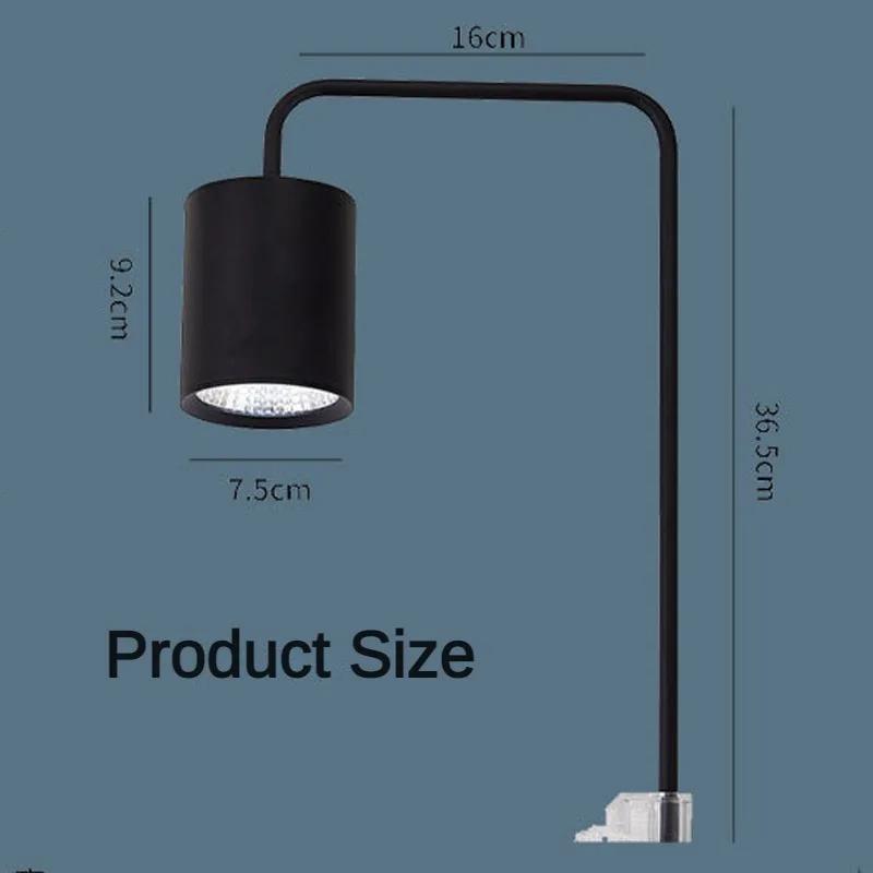 Lumină Acvariu LED Acvariu Lampă Plante Acvatice Lampă Acvariu cu Iarbă Lumină cu Clips Iluminare Spectru Complet Plante Accesorii Creștere 12W/18W