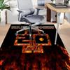 1pc Rammstein Heavy Metal Carpet for Playroom Bedroom Living Room Sofa Home Decor,kids Game Area Rug Non-slip Floor Mat Y730165
