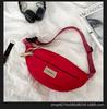 Summer Popular Couple Chest Bag Manufacturer Small Bag Women's New 2025 Popular Nylon Cloth Crossbody Bag Waist Bag