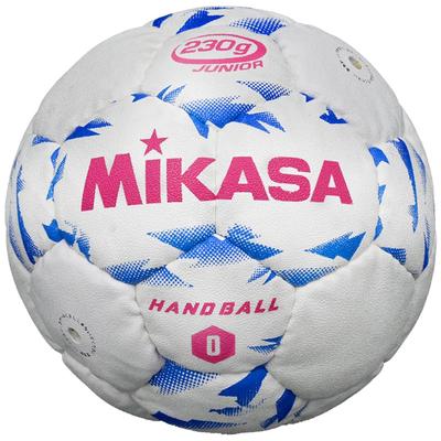 MIKASA Handball, No-Air Ball, Size 0 (For Lower Elementary School Students), Hand-Sewn Ball, HB035D-W, Circumference: Approx. 47cm