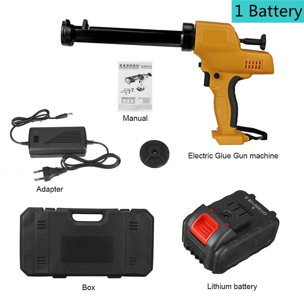 Automatic Electric Glue Guns Heat Hot Anti-Drip Melting Glue Guns Pressure Sewing Repair Power Tool Home DIY with 2/1 Battery AC100-240V