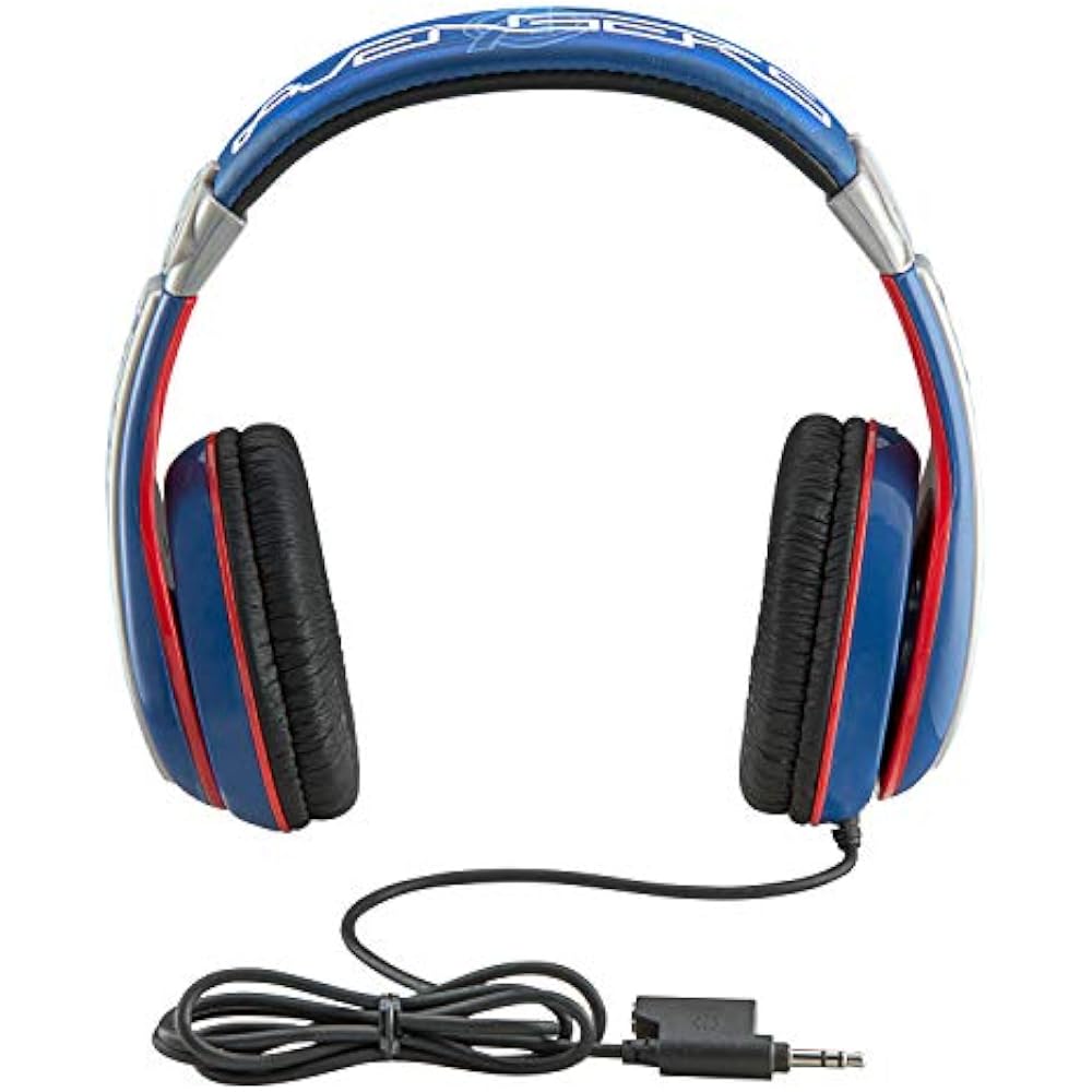 eKids Marvel Avengers Assemble Low Volume Headphones