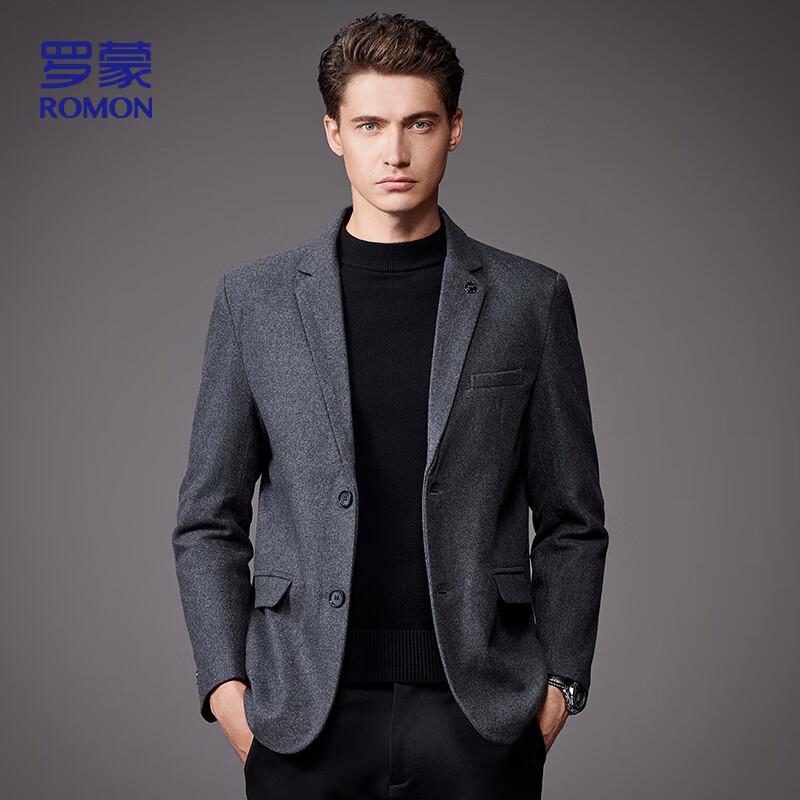 ROMON Men's XF78 Wool Blend Suit Jacket