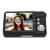 4K Digital Camera 48MP HD 2.7 Inch Screen 8X Zoom Autofocus Auto Beauty Anti Shake Travel   Camera with Fill Light for Teens Kids