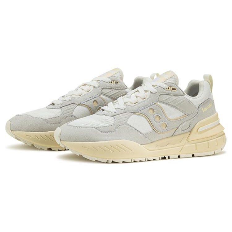 SAUCONY Shadow 5000 Cushioning Non-Slip Durable Low-Top Running Shoes Unisex Running Shoes Light-Gray S79037-4