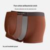 Mizhai Men's Seamless Modal Boxer Briefs - Breathable, Comfortable, Antibacterial, and Anti-mite