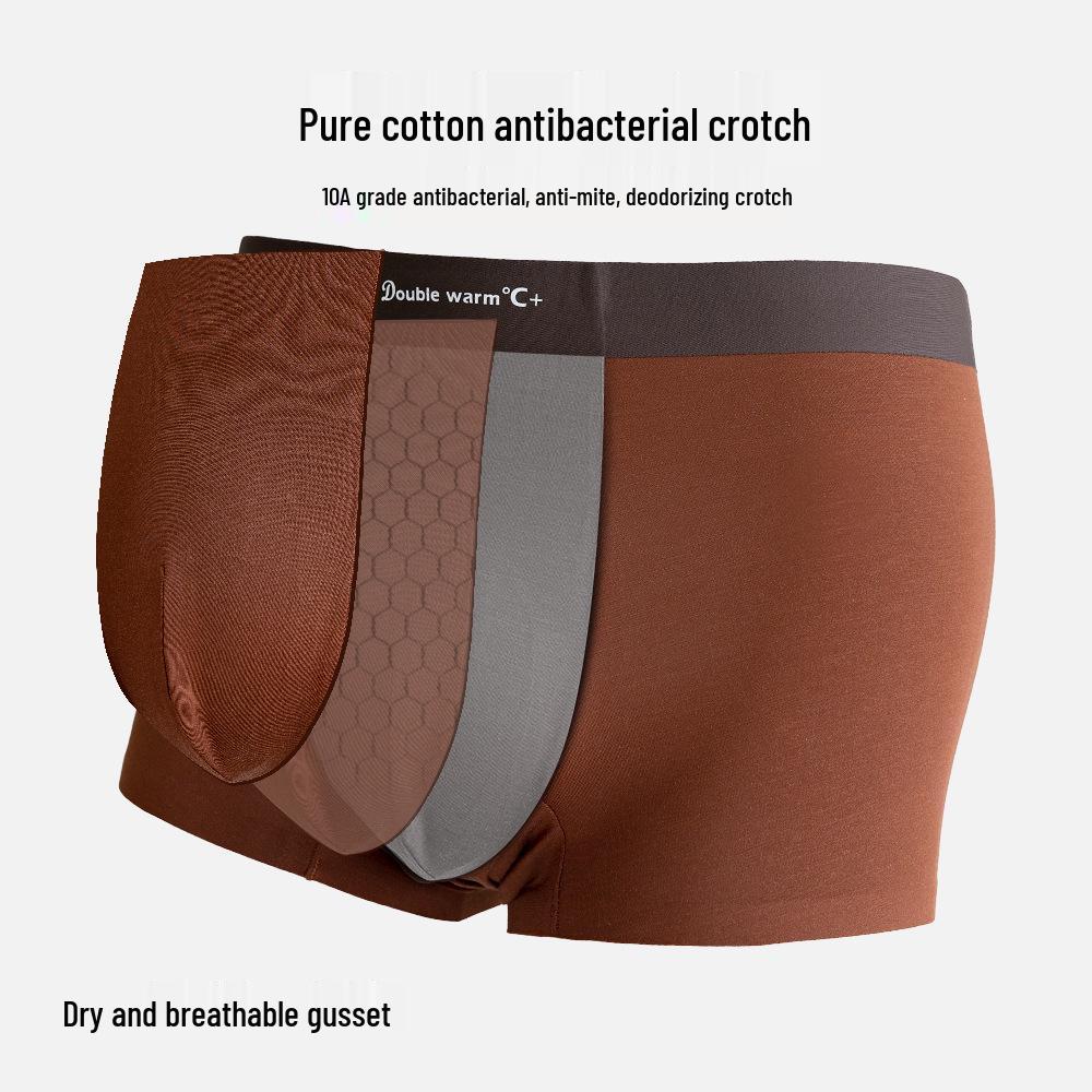 Pánské bezešvé modalové boxerky - Prodyšné, pohodlné, antibakteriální a protiroztočové